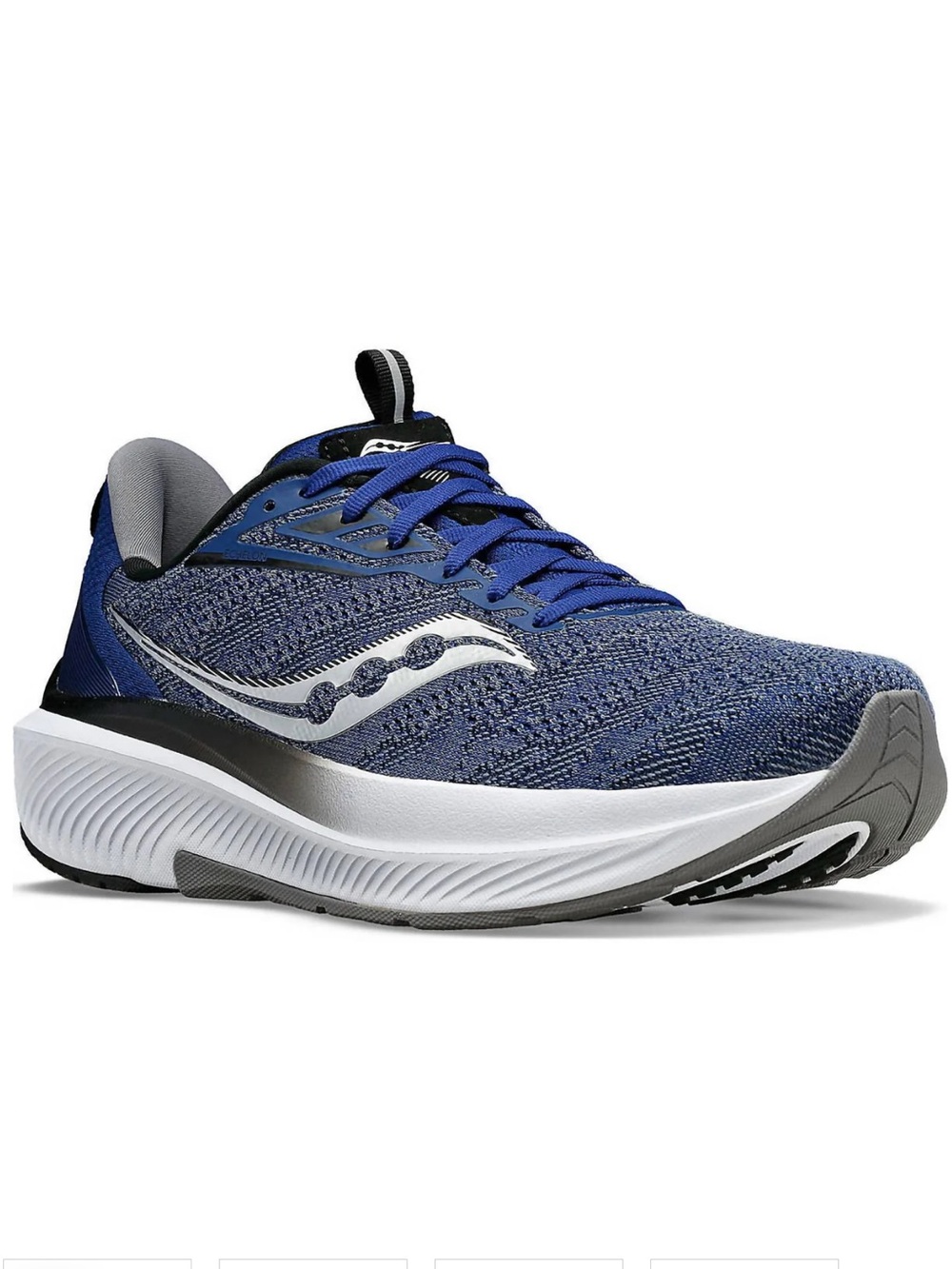 SAUCONY echelon 9 shoe in indigo/black size M 7/W 8.5